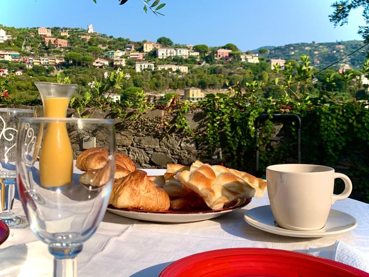B&B Monte Di Portofino Santa Margherita Ligure Eksteriør bilde